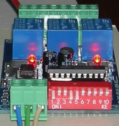 DMX512 modulo relè